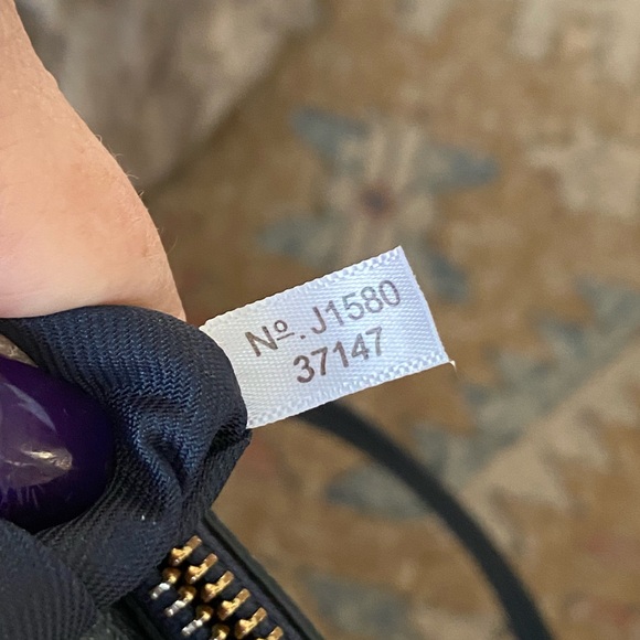 Coach Navy Leather Satchel - Picture 10 of 10